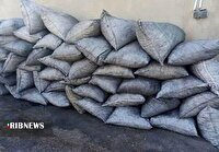 توقیف محموله ۲۲ تنی ذغال بلوط غیرمجاز در الیگودرز