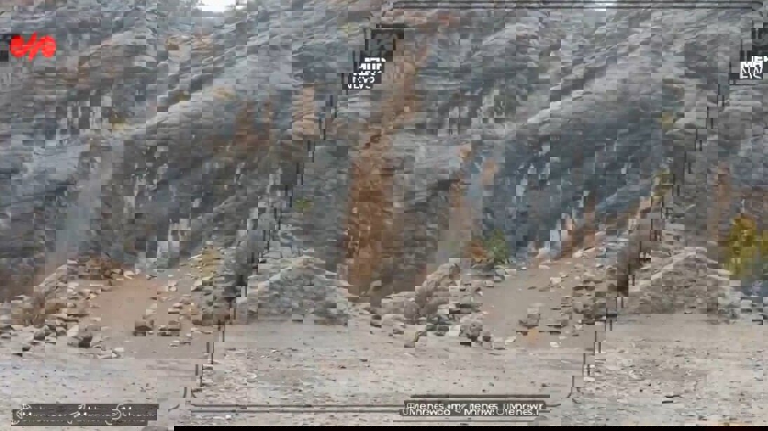 جاری شدن آبشارها در بخش پاپی