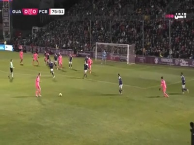 گل اول بارسلونا به گوادالاخارا