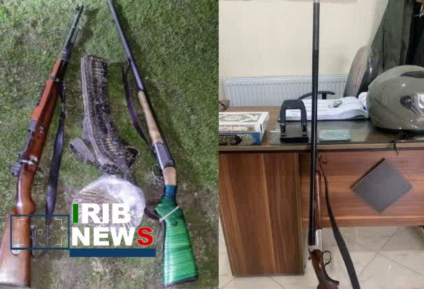 کشف شش قبضه اسلحه شکاری از متخلفان زیست محیطی در لرستان