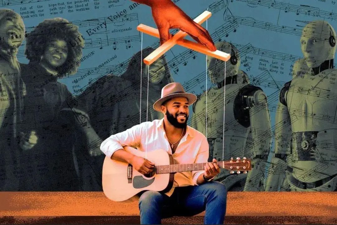 خواننده هوش مصنوعی بر صدر جدول موسیقی جهان