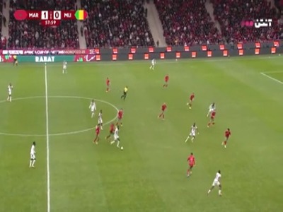 گل اول مالی به مراکش توسط سینایوکو