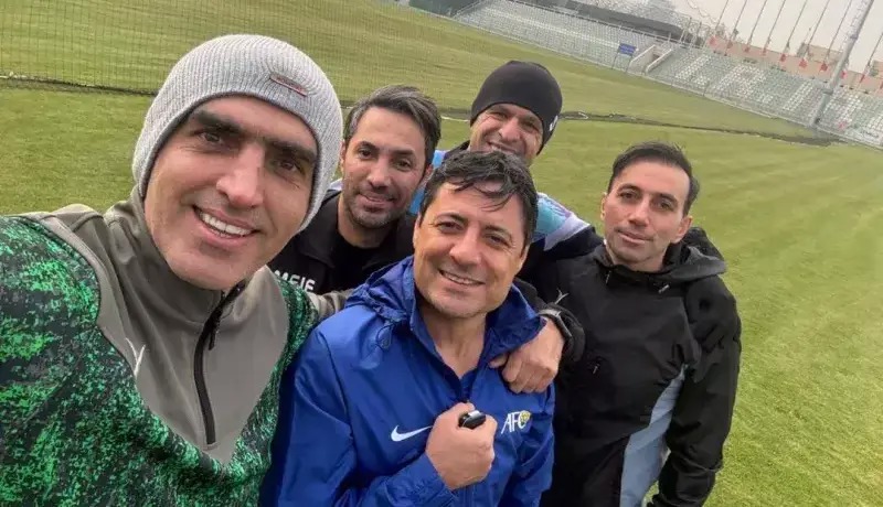 بازگشت فغانی؛ ملاقات با دوستان و تماشای بازی لیگ