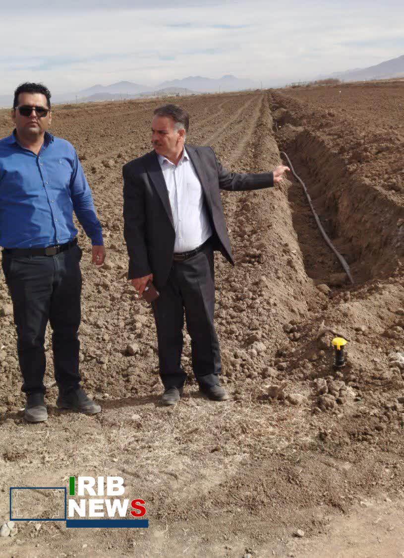 طرح آبیاری خرسدر در لرستان نقطه عطفی در توسعه کشاورزی ایوشان