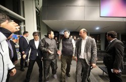 در دل بارندگی و تندباد؛ نظارت میدانی محمد کبیری بر مدیریت شرایط کیش