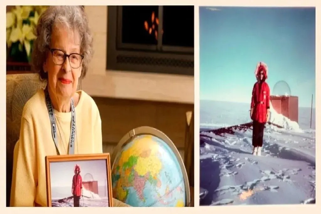 ایرن پدن نخستین زن فاتح قطب جنوب