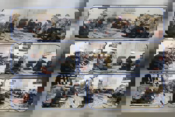 مسئولان کوهدشت با خانواده شهید «امیرحسام خدایاری‌فرد» دیدار کردند