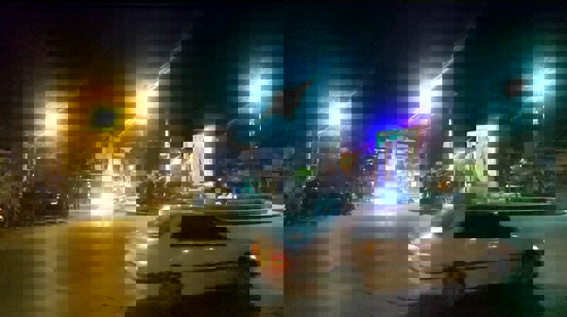 وضعیت آرام میدان امام شهر کوهدشت