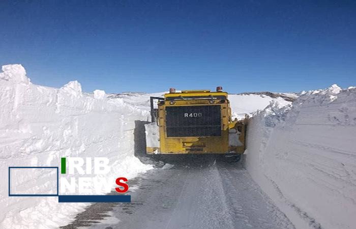 بازگشایی محور گله‌بادوش شهرستان الیگودرز