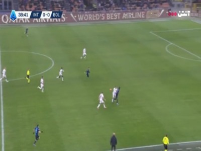 گل اول اینتر به بولونیا