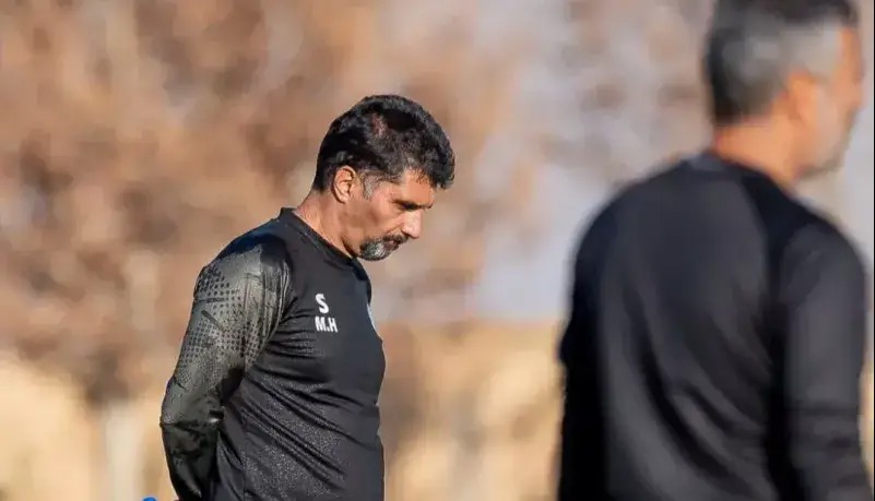 محرومیت موقت حسینی پس از اشتباهات داوری!