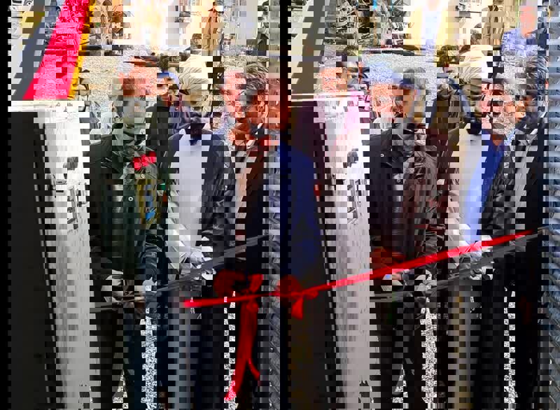 طرح آبیاری بارانی ۶ هکتاری در چگنی افتتاح شد