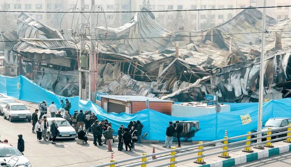 کاسبی شب عید «جنت» خاکستر شد