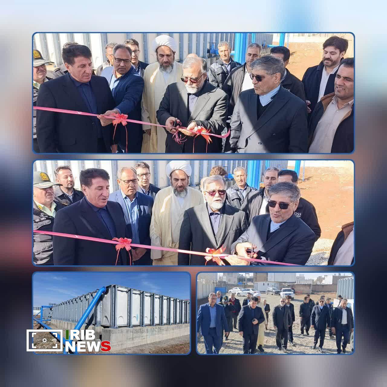 بهره‌برداری از طرح آبرسانی در کوهدشت لرستان