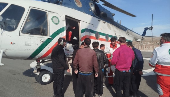 امدادرسانی هوایی به ۸ روستای الیگودرز