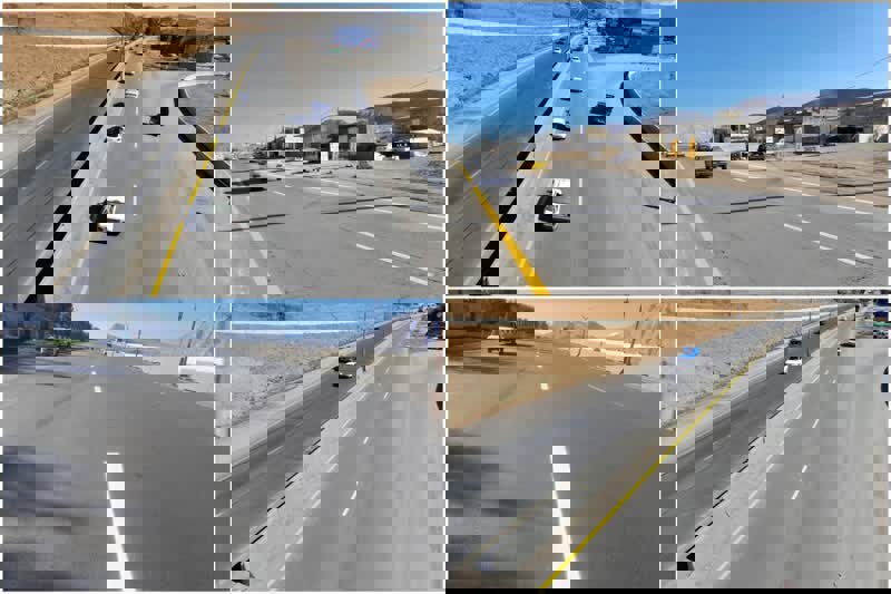 اجرای ۱۸۰ کیلومتر خط‌کشی در محورهای لرستان برای طرح نوروزی ۱۴۰۵