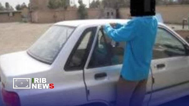 دستگیری سارق و کشف خودروی سرقتی در پلدختر