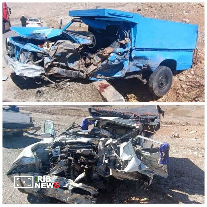 تصادف مرگبار با دو فوتی و دو مصدوم در بیرانشهر لرستان