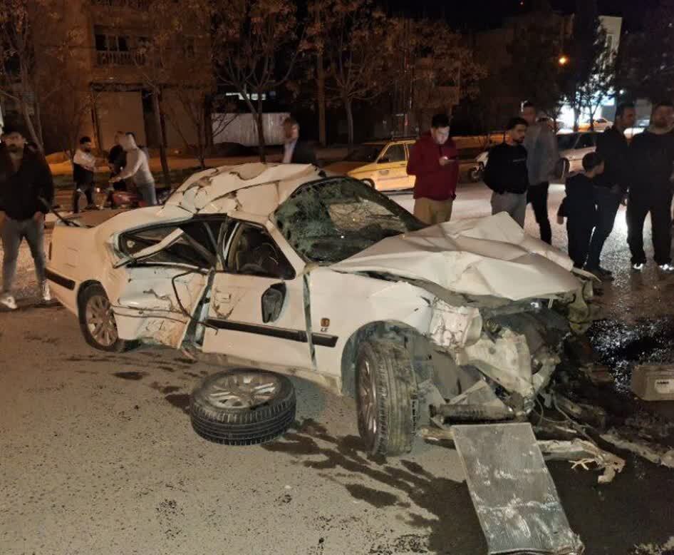 جان‌باختن عابر پیاده در خرم آباد