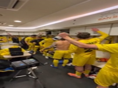 خوشحالی زایدالوصف رختکن بوده بعد از شکست اینتر!