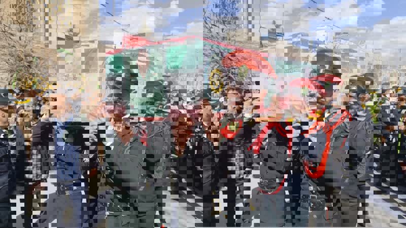 پیکر شهید «دارا فتح‌اللهی» در دلفان تشییع شد