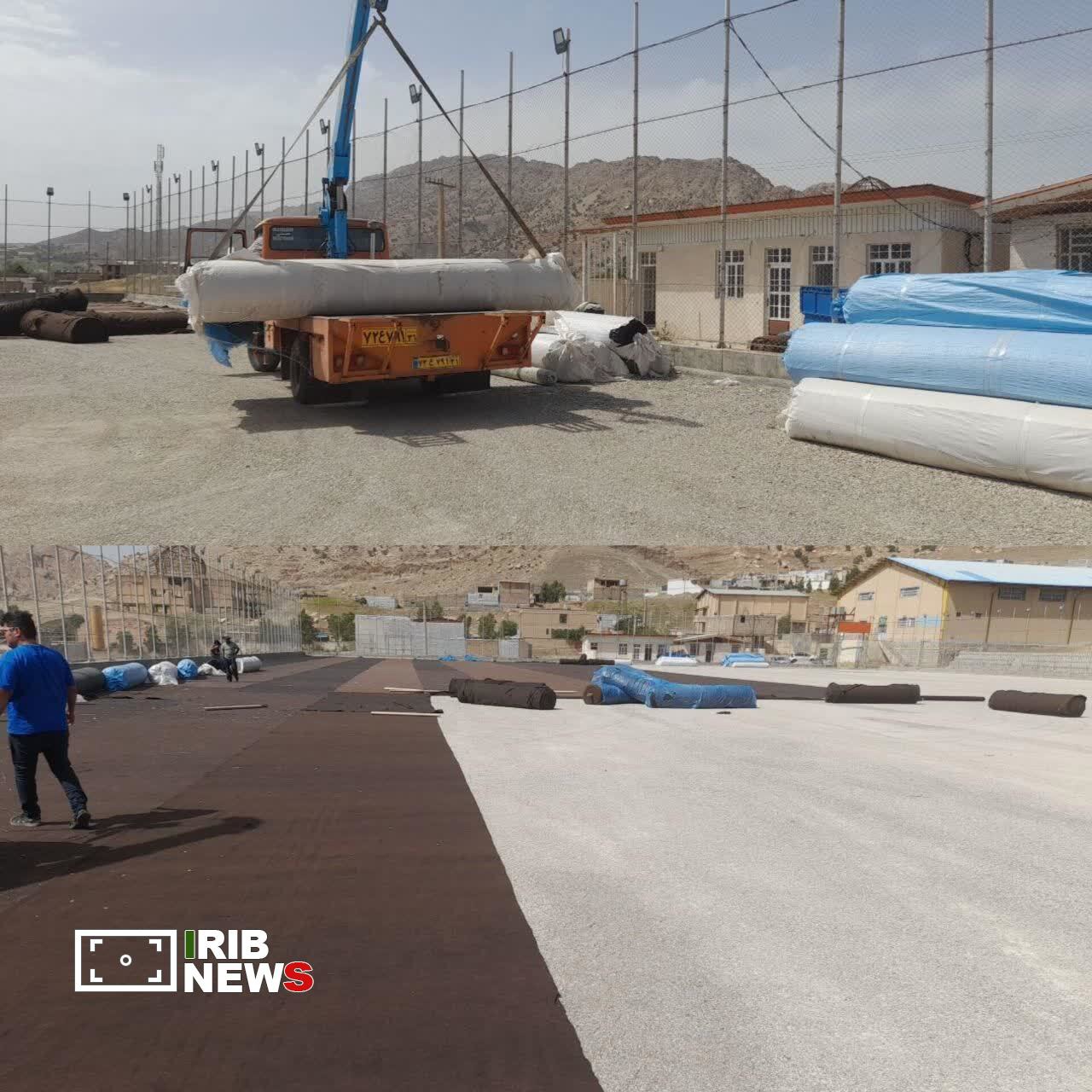 تاکید فرماندار معمولان بر تکمیل چمن مصنوعی ورزشگاه شهید جعفرزاده