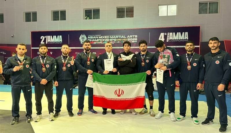 کسب ۱۱ مدال ملی‌پوشان MMA در قهرمانی آسیا