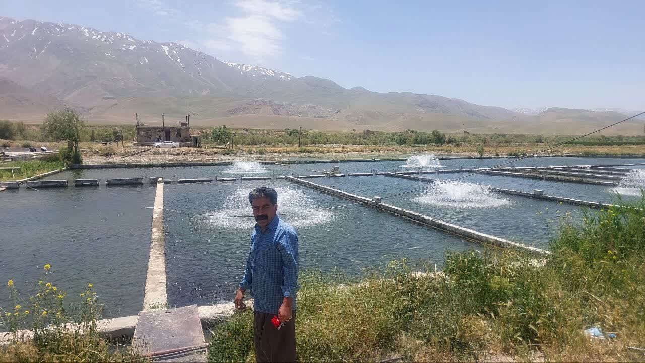 اخطار به متخلفان ساخت‌وساز غیرمجاز در مسیر آب مزارع پرورش ماهی ازنا