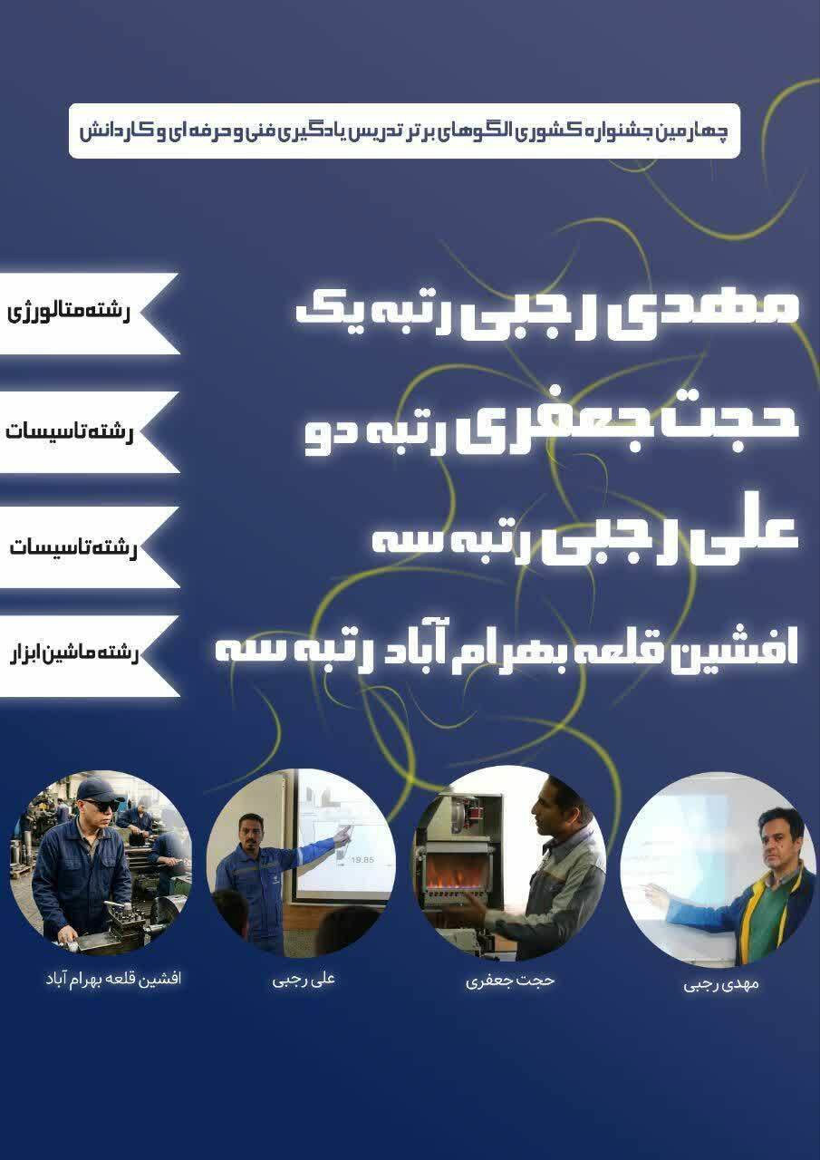 درخشش معلمان لرستانی در جشنواره کشوری الگو‌های برتر تدریس