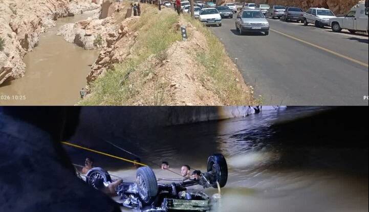 پیکر دومین فرد مفقود شده در رودخانه کشکان کشف شد
