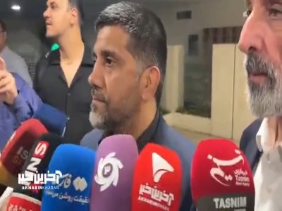 صحبت های علیرضا دبیر پس از دریافت جایزه بهترین فدراسیون ورزشی در مراسم قهرمان من