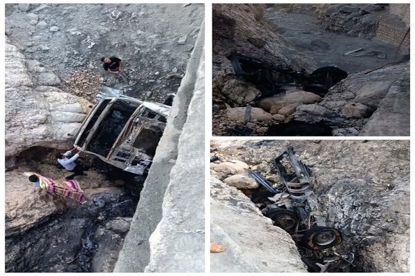 حادثه دلخراش رانندگی در جاده پلدختر - اسلام‌آباد ۲ فوتی برجای گذاشت