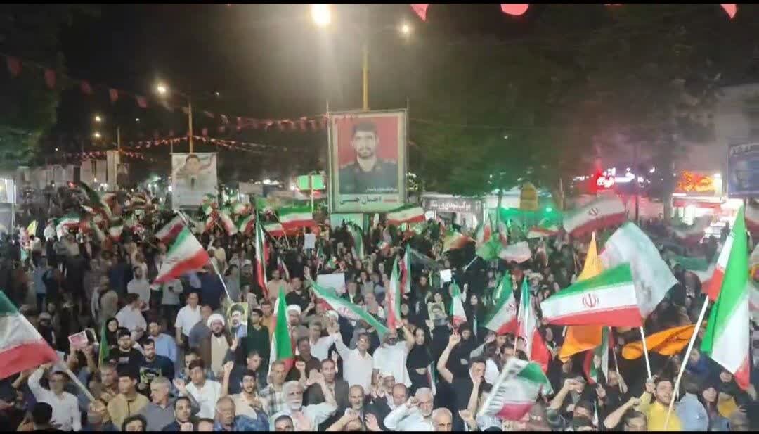 فریاد «حیدر کرار، مدد یا علی» خرم‌آبادی‌ها در شب عید غدیر
