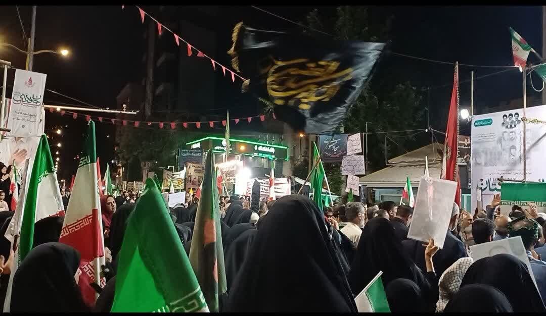 تجمع‌های امت حزب‌الله در لرستان طی پنج‌شنبه ۱۴ خرداد ماه