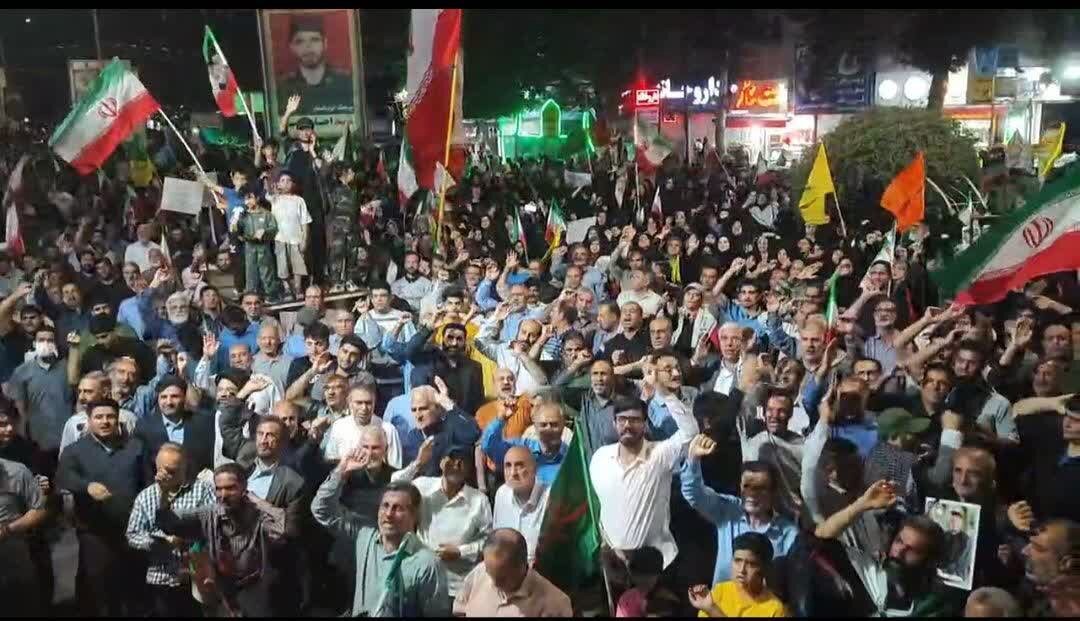 دریای حضور خرم‌آبادی‌ها در موج صد و دوم حماسه