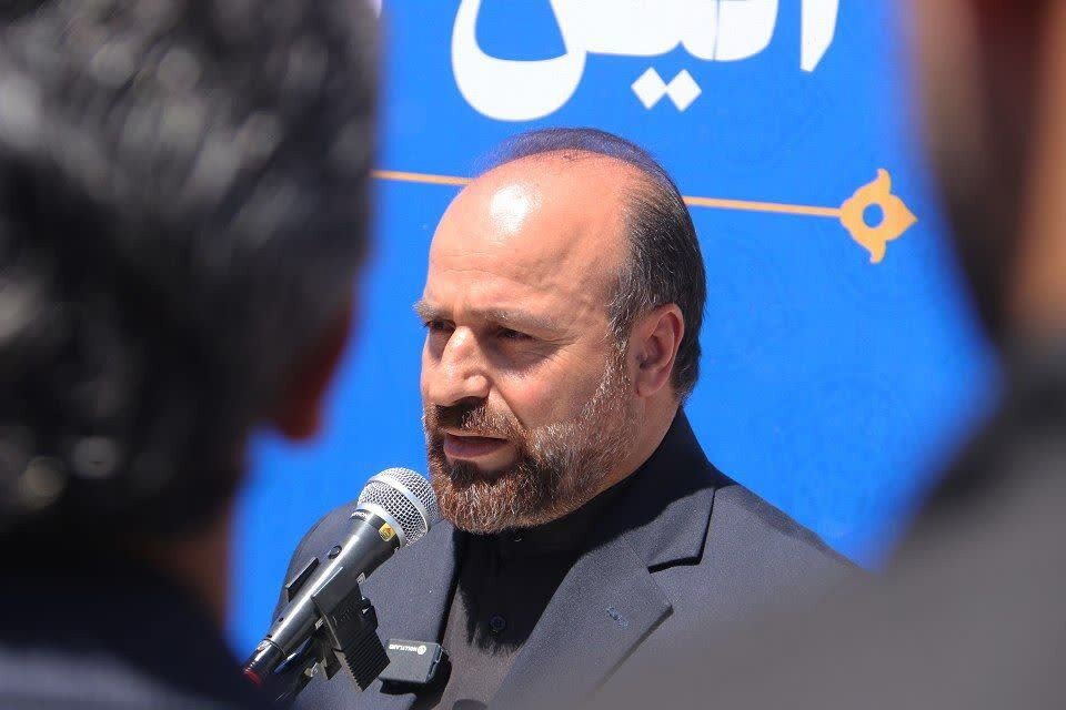 کلنگ‌زنی پل‌های «قاضی» و «افلاک» بر روی رودخانه «خرم‌رود» خرم‌آباد