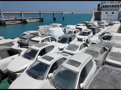 واردات پرشمار خودروهای خارجی از قشم