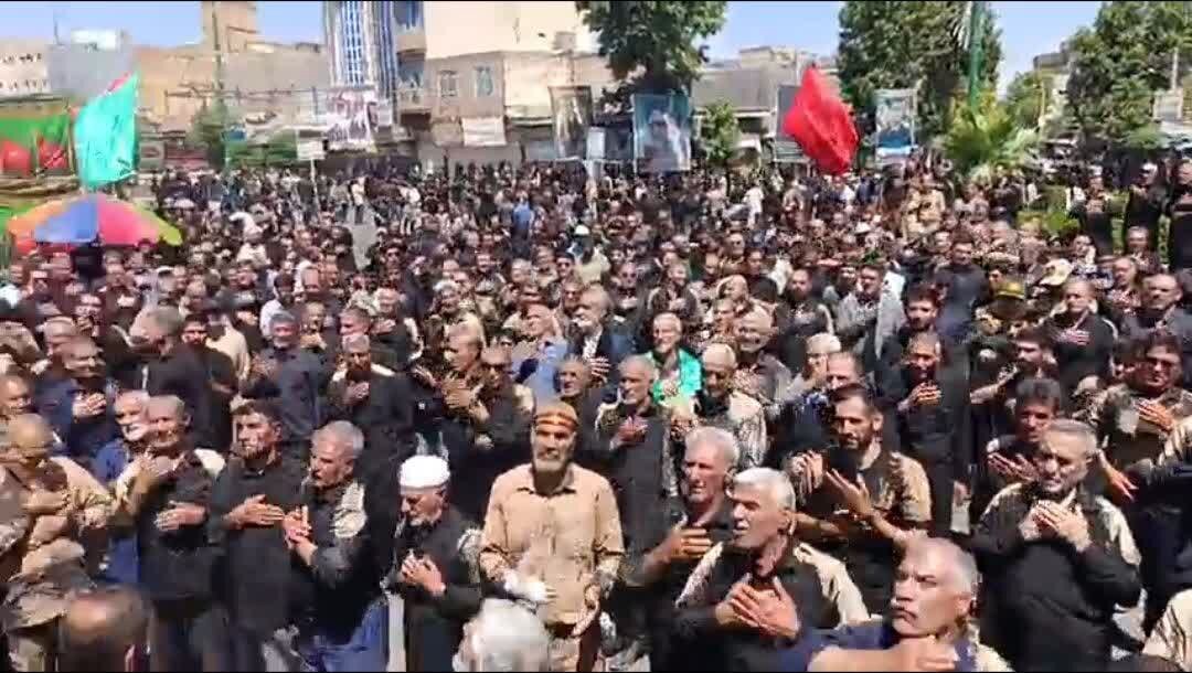 عزاداری روز عاشورا در کوهدشت