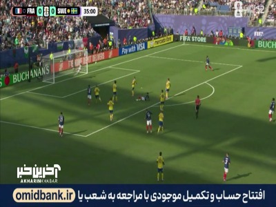 برگردون تماشایی اولیسه با بدشانسی تمام به تیر خورد و در ادامه دمبله توپ را به آسمان زد