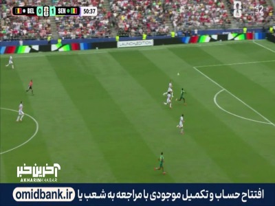 گل دوم سنگال به بلژیک توسط اسماعیل سار