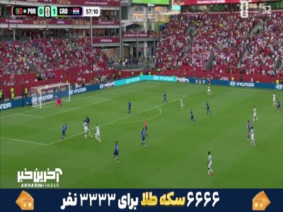شوت لیائو با بدشانسی به تیر دروازه کرواسی برخورد کرد
