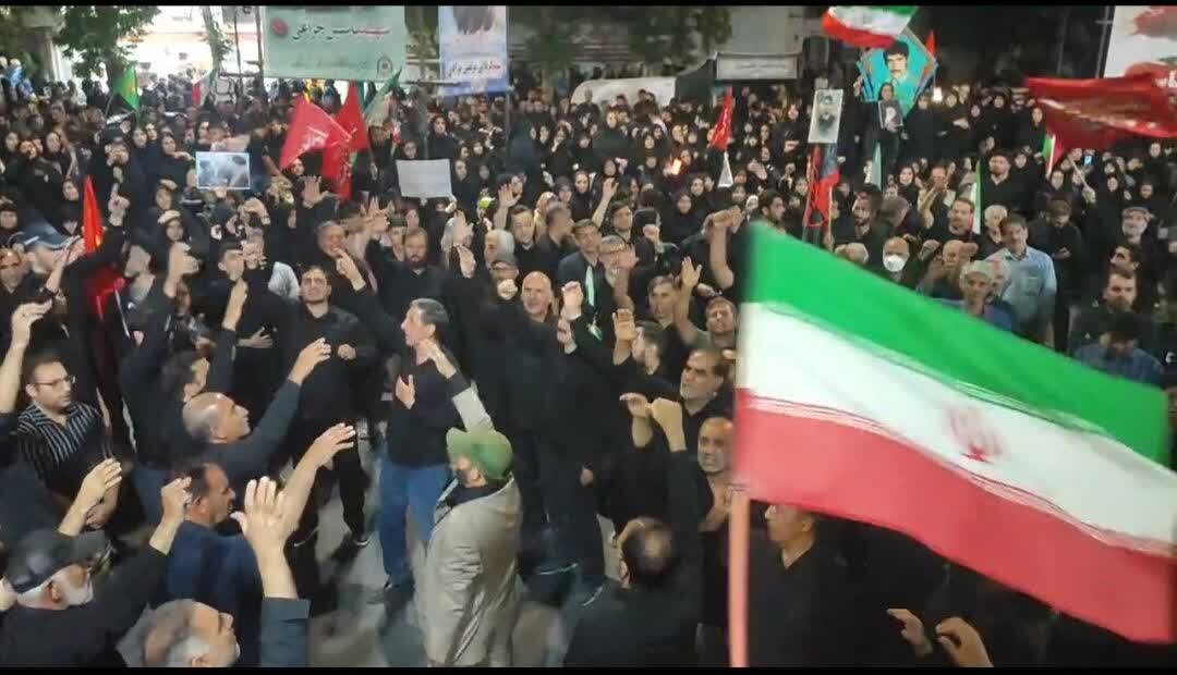 شب صد و پنجاه و چهارمین حضور خرم‌آبادی‌ها در سنگر خیابان