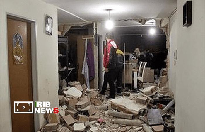 انفجار ساختمان مسکونی در بروجرد بر اثر نشت گاز