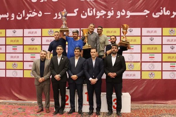 خراسان رضوی قهرمان مسابقات جودو نوجوانان کشور شد