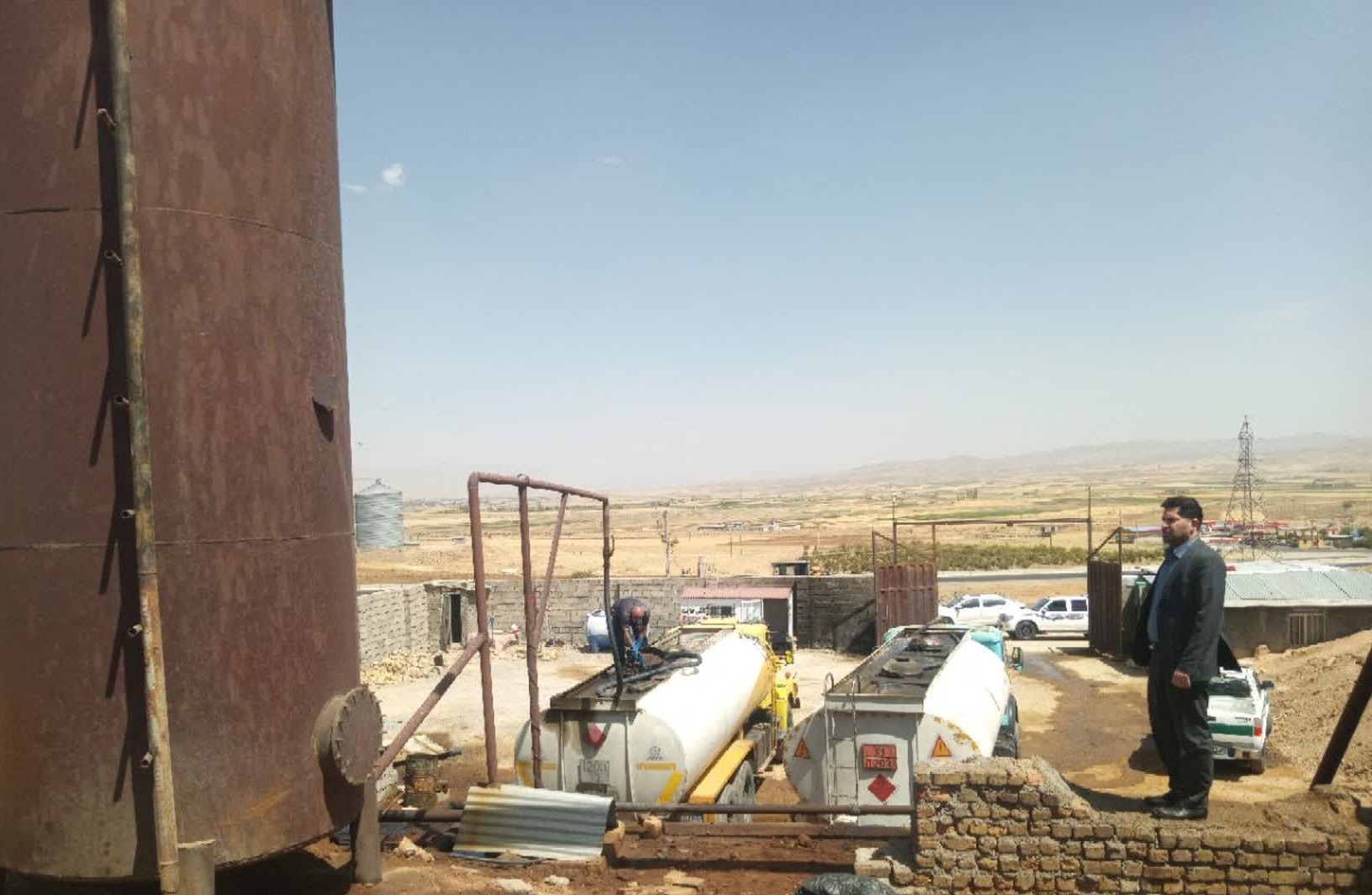 کشف ۳۵ هزار لیتر سوخت قاچاق از مخازن زیرزمینی در ازنا لرستان