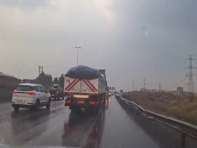 ۱۲۰ تصادف در جاده‌های قزوین پس از نخستین بارش شهریور