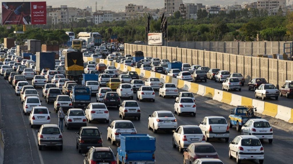 ترافیک سنگین در آزادراه‌های البرز