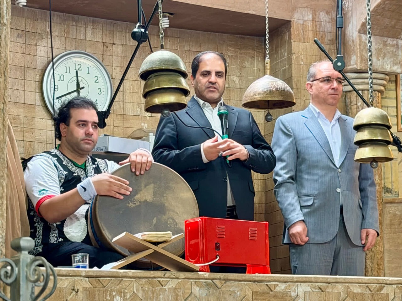 زنگ دفاع و مقاومت در ۱۰۰ زورخانه یزد نواخته شد