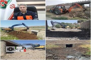 پاکسازی و لایروبی ۳ هزار پل و آبراه در محورهای ارتباطی لرستان