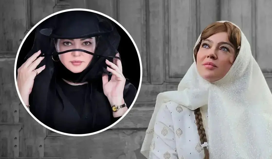 رزیتا غفاری بازیگر «بامداد خمار» با کلاه مشکی و استایلی خاص